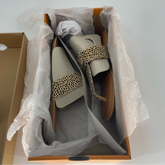 KORKS BY KORK EASE NEW DAWN GENUINE CALF HAIR THONG FLAT SANDALS TAN CHEETAH 6 - Picture 5 of 9